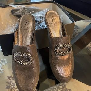 New never been worn Adrianna Papell mules